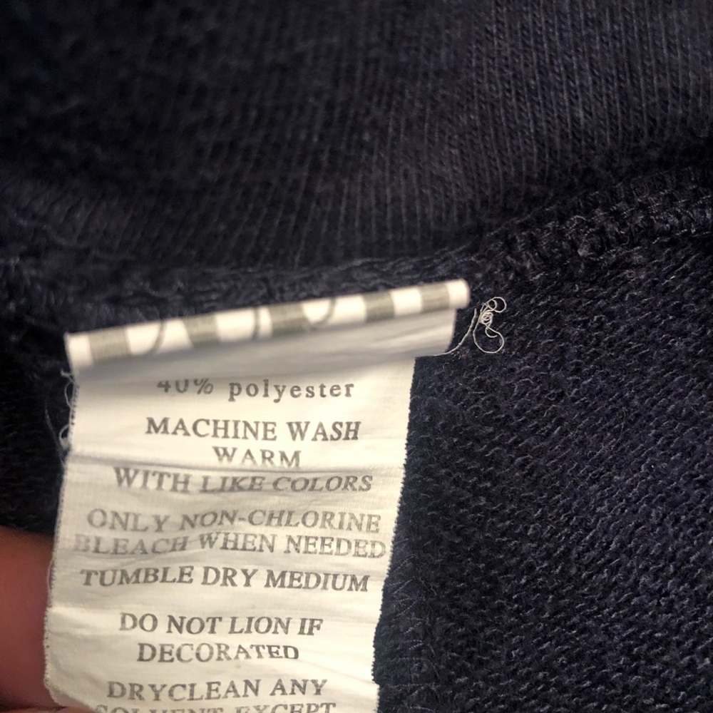 Thick men’s sweat shorts blue